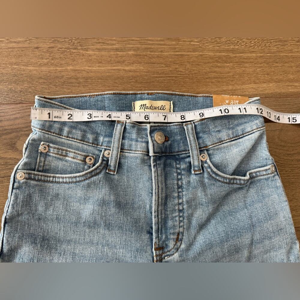 NWT Madewell The Mid Rise Perfect Vintage Jean in Alderton Wash Size 23 Tall - Picture 10 of 12
